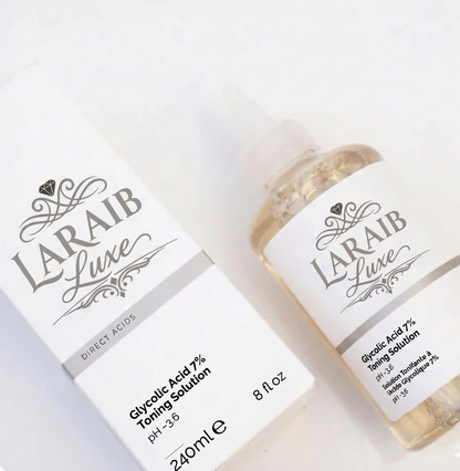 Laraib Luxe Glycolic Acid 7% Toning Solution – 240ml