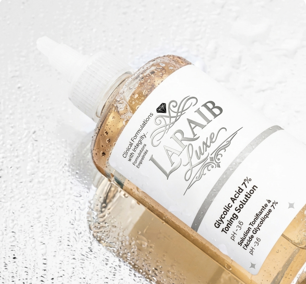 Laraib Luxe Glycolic Acid 7% Toning Solution – 240ml