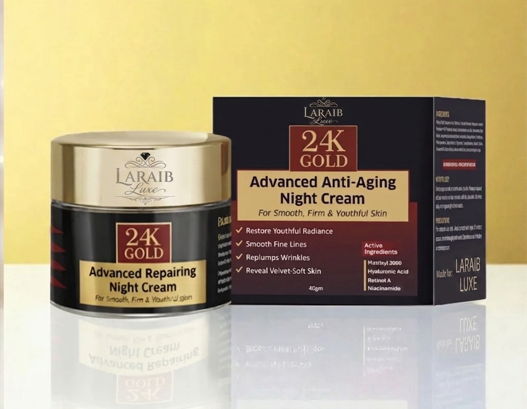 Laraib Luxe 24K Gold Advanced Anti-Aging Night Cream