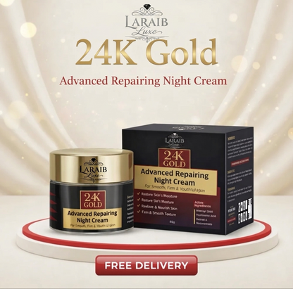 Laraib Luxe 24K Gold Advanced Anti-Aging Night Cream