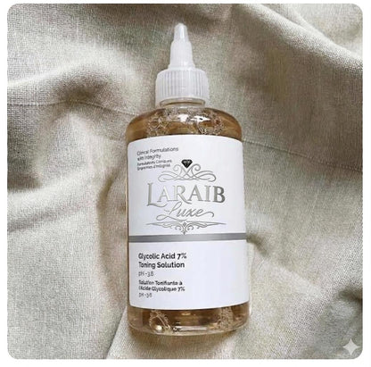 Laraib Luxe Glycolic Acid 7% Toning Solution – 240ml